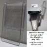 Window Hook for Outdoor Business Card Holder